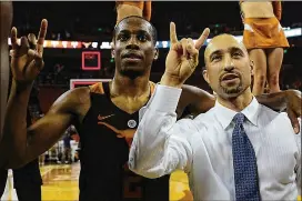  ?? CONTRIBUTE­D BY RODOLFO GONZALEZ ?? The steady overtime play by guard Matt Coleman against Iowa State earned Texas and coach Shaka Smart a victory on Jan. 1.