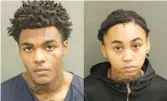  ?? ORANGE COUNTY JAIL ?? Nicholas Anderson and Briesha Williams were charged in the Dec. 5 robbery and killing of Kevin King.