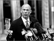 ?? SUSAN WATTS/TNS ?? Michael Avenatti is the attorney for Stormy Daniels, who sued the president to void a confidenti­ality pact.