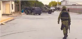  ??  ?? En Tamaulipas efectivos militares han sido atacados por bandos que se disputan la plaza./Foto: