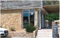  ?? Photos: Elaine King ?? From this vantage point where the indebted Senza used to operate its restaurant, the view is onto the sea and through the Heads. Not only that, but it is so close to the water and beach that children played on the pebbly beach while their parents were...