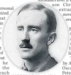  ??  ?? HORRORS Tolkien in 1916