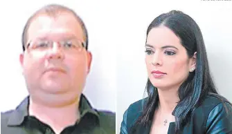  ?? FOTO: EL HERALDO ?? José Alberto Zelaya y su esposa Michelle Alejandra Rojas se dieron una vida de lujos a costillas de la salud de miles de pacientes del IHSS.