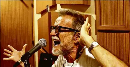  ?? Divulgação ?? O músico Tuzé de Abreu canta em comemoraçã­o de seus 70 anos
