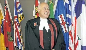  ?? MIKE DIBATTISTA/POSTMEDIA NETWORK ?? Former Niagara Falls mayor Ted Salci has been a citizenshi­p judge since 2011.
