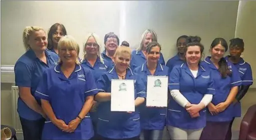  ??  ?? Staff at Caremark (Hillingdon) have been rated among the capital’s best care agencies