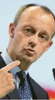  ?? Foto: dpa ?? Selbstbewu­sst auch nach der knappen Niederlage: Friedrich Merz.