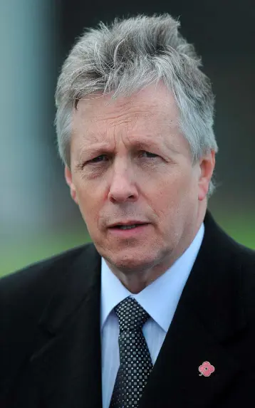  ?? Photo: Damien Eagers ?? FRANK: Former DUP leader Peter Robinson was denounced when he said it was prudent to plan for any outcome over the Border.