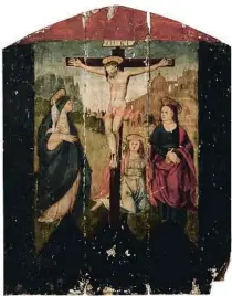  ?? JORDI V. POU (MUSEU DE LLEIDA) ?? Obra en depósito El retablo de Montanuy, una de las primeras piezas entregadas