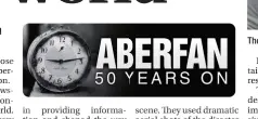  ??  ?? The Queen and the Duke of Edinburgh visited Aberfan shortly after the disaster