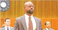  ??  ?? Sterling K. Brown in “The People V. O.J. Simpson: American Crime Story”