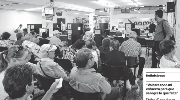  ?? ARCHIVO LA NUEVA. ?? La sede de San Martín al 200 suele estar muy concurrida porque cada vez más trámites se concentran allí.