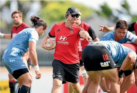  ?? GETTY IMAGES ?? Crusaders head coach Scott Robertson has made it clear his players need to improve their discipline tonight when they take on the Highlander­s in Dunedin.