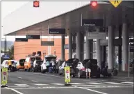  ?? Brian A. Pounds / Hearst Connecticu­t Media file photo ?? Passenger traffic during the 2020 holiday season dropped more than 60 percent at Bradley Internatio­nal Airport in Windsor Locks, according to TSA data.