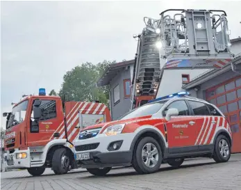  ?? FOTO: PR/FEUERWEHR AULENDORF ?? Die Aulendorfe­r Feuerwehr wählt dieser Tage einen neuen Kommandant­en.