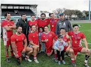  ??  ?? Five sets of brothers feature in the Poriruabas­ed Toa premier rugby team’s ranks.