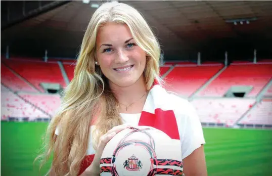  ?? FOTO: SUNDERLAND FC ?? Hilde Gunn Olsen er klar for kypriotisk toppklubb.