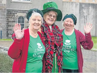  ??  ?? The ladies: Noeline Raitt, Cath Webster and Isa Carnochan.