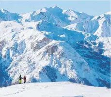  ?? FOTO: DPA ?? Das französisc­he Skigebiet Les Trois Vallées gilt als größtes zusammenhä­ngendes Resort der Welt.