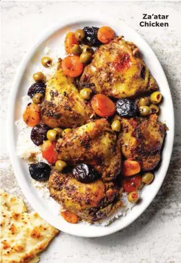  ??  ?? Za’atar Chicken