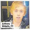  ?? ?? Anthony Walgate, 23