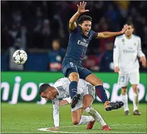  ??  ?? Marquinhos s’est-il assis sur son rêve de remporter la Ligue des champions ?