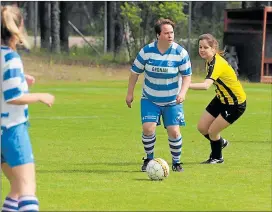  ?? FOTO: JESPER SUNDSTRÖM ?? DAGS IGEN. Heidi Lagerström och By Night spelade på hemmaplan i lördags.