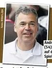  ??  ?? Andreas Rettig (54) freut sich auf die neue Spielzeit.