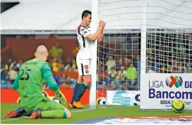  ??  ?? Cecilio Domínguez, tras errar una ocasión ante Xolos