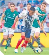  ?? ?? Rayados fue muy superior a la escuadra potosina, que nunca pudo nivelar.