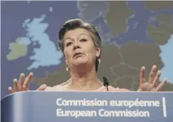  ??  ?? 0 European commission­er for home affairs Ylva Johansson