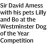  ?? ?? Sir David Amess with his pets Lilly and Bo at the Westminste­r Dog of the Year Competitio­n