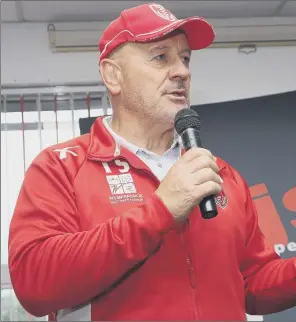  ?? PICTURE: TONY FOSTER/HULLKR ?? TIM SHEENS: Former Australia coach has led Hull KR back to Super League.