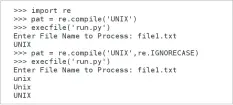  ??  ?? Figure 2: Optional flags in the compile( ) function