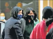  ?? REUTERS ?? Disha Ravi arrives at a court in New Delhi on Friday.