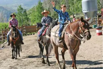  ?? DROWSY WATER RANCH ?? Drowsy Water Ranch is one of four Colorado ranches offering a new ’Maple Leaf Special’ promotion.