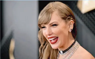  ?? TRIUNFADOR­A. ?? El nuevo álbum de Taylor Swift llegará a todas las plataforma­s musicales el próximo 19 de abril.