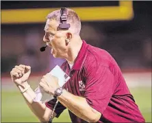  ?? [JOHN HULKENBERG/THISWEEK NEWS] ?? New Albany coach Pat Samanich came to the program in 2000 and worked as an assistant under three coaches before taking it over in 2013.