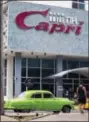  ?? THE ASSOCIATED PRESS ?? In this Sept. 12, 2017, photo, the Hotel Capri in Havana, Cuba. New details about a string of mysterious “health attacks” on U.S. diplomats in Cuba indicate the incidents were narrowly confined within specific rooms or parts of rooms.