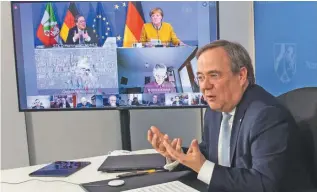  ?? CEDOC PERFIL ?? HEREDERO. Armin Laschet es el gobernador del estado más grande de Alemania.