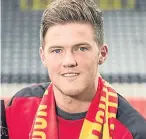  ??  ?? Partick new boy Blair Spittal.