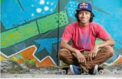  ??  ?? Farris has plenty to smile about as he achieves his childhood dream of building a skate park that’s located in Tasik Taman Jaya, Petaling Jaya.