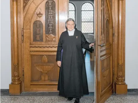  ?? Foto: Georg Drexel ?? Schwester Katharina Wildenauer ist die neue Generalobe­rin der St. Josefskong­regation Ursberg.
