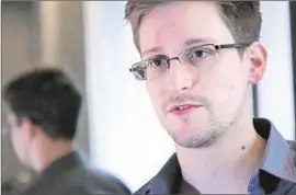  ?? Guardian ?? LEAKS BY Edward Snowden, a contractor at the National Security Agency at the time, revealed the existence of the telephone surveillan­ce program.