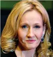  ?? ?? Inspiratio­n: JK Rowling