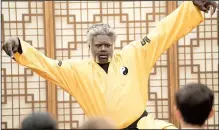  ??  ?? Shaquille O’Neal is the kung fu-“Big Fella” in the surprising Uncle Drew, a basketball movie based on a series of Internet skits that went viral.