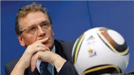  ??  ?? Jérôme Valcke