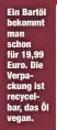  ??  ?? Ein Bartöl bekommt man schon für 19,99 Euro. Die Verpackung ist recycelbar, das Öl vegan.