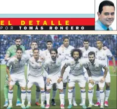  ??  ?? SÓLO DOS TITULARES. Varane y Marcelo, únicos en el once.