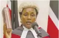  ??  ?? Philomena Mwilu - one of the Judges who ruled against Uhuru Kenyatta win